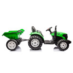 Elektrický Traktor s vlečkou HC-306 - 24V zelený